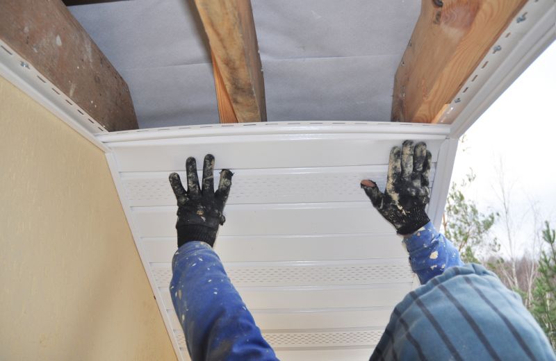 Local Soffit Installation pros at work